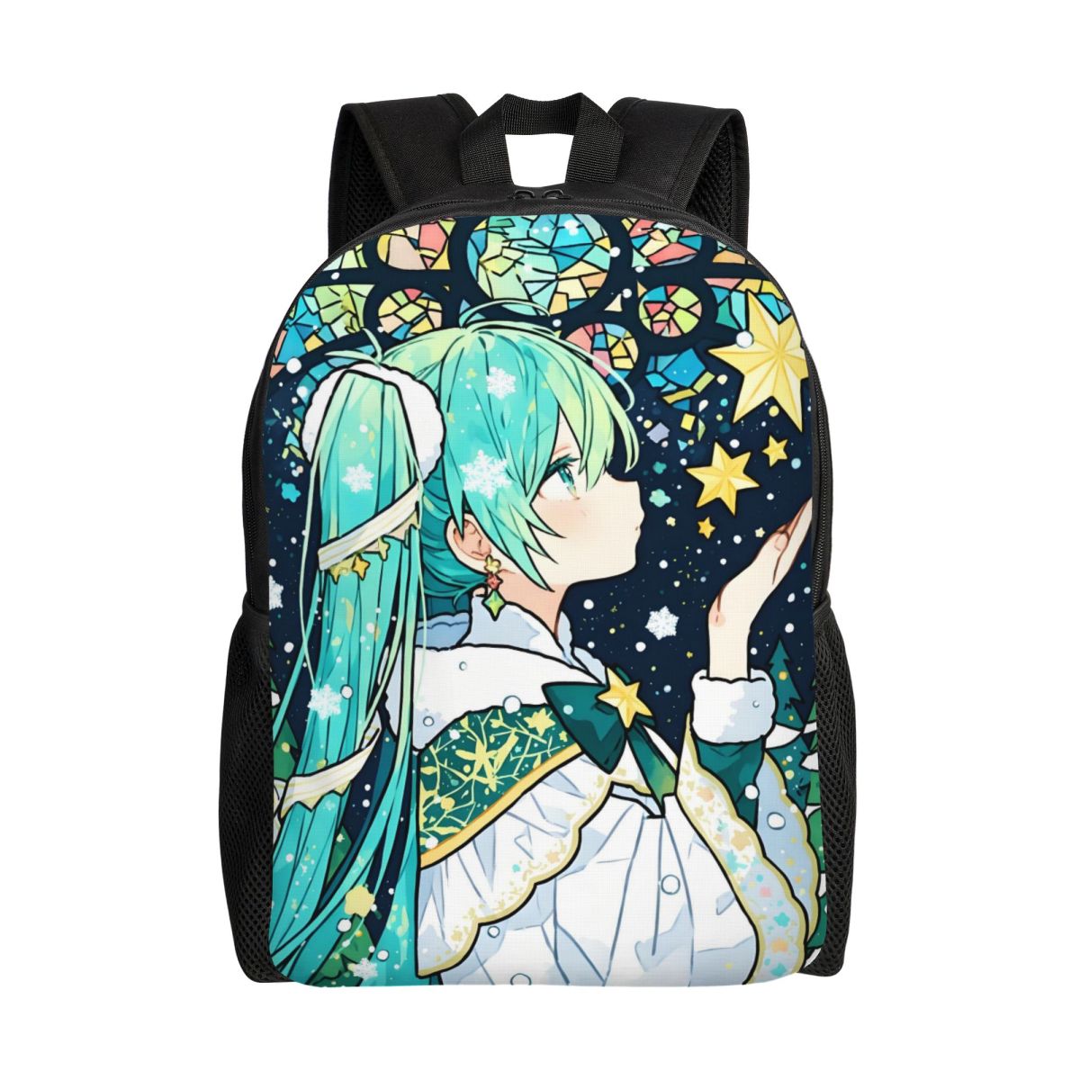 Laptop Accessories For College - カスタマイズされた人気の H-ハツネド M-ミク トラベルバックパック男性女性スクールラップトップブックバッグ新しい大学生デイパックバッグ