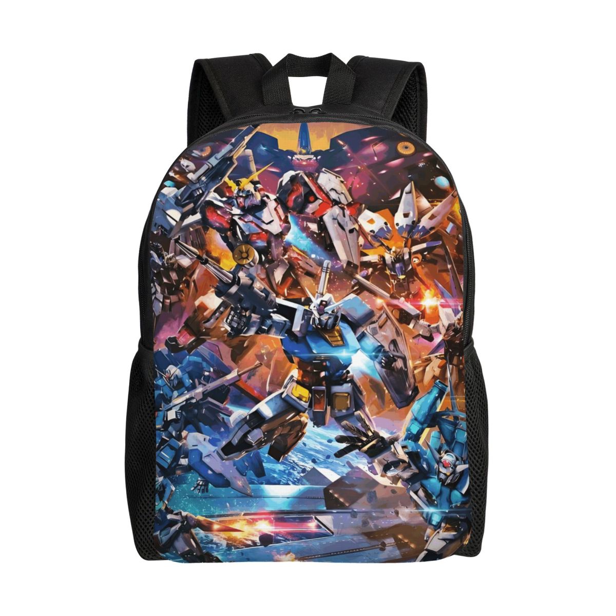 Laptop Accessories For College - カスタマイズされた G ガンダム映画ラップトップバックパック男性女性ファッションブックバッグ学校大学生マンガバッグ