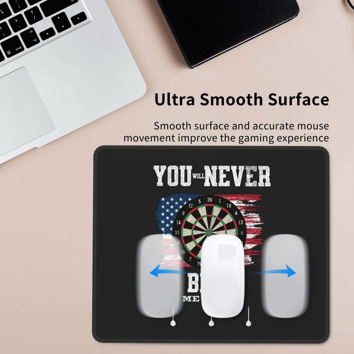Laptop Accessories Target - マルチサイズマウスパッドダーツボード矢印ターゲットゲーマーPCラップトップマットキーボードカーペットコンピュータゲームオフィスアクセサリーデスクマット