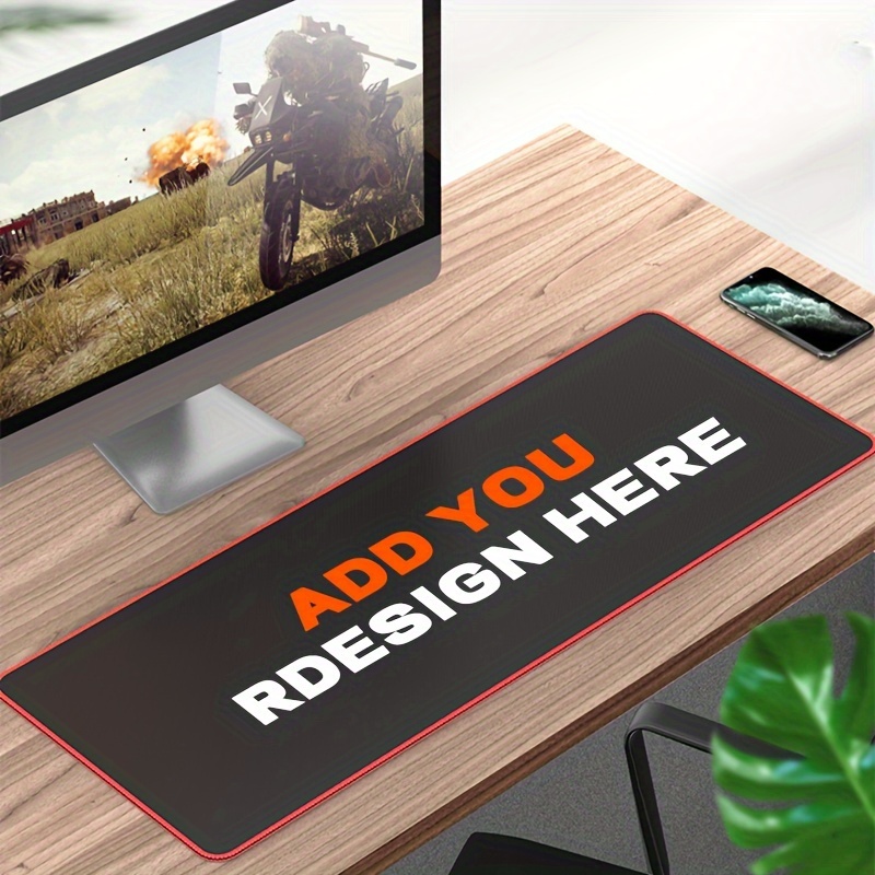 カスタムXXL滑り止めマウスパッド - ゲームやオフィスデス - Laptop Accessories Images のレビューと価格