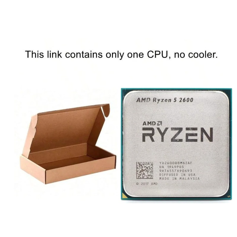 AMD Ryzen 5 R5 2600 3.4GHz 6コア - Amd Cpu Ryzen 5 のレビューと価格