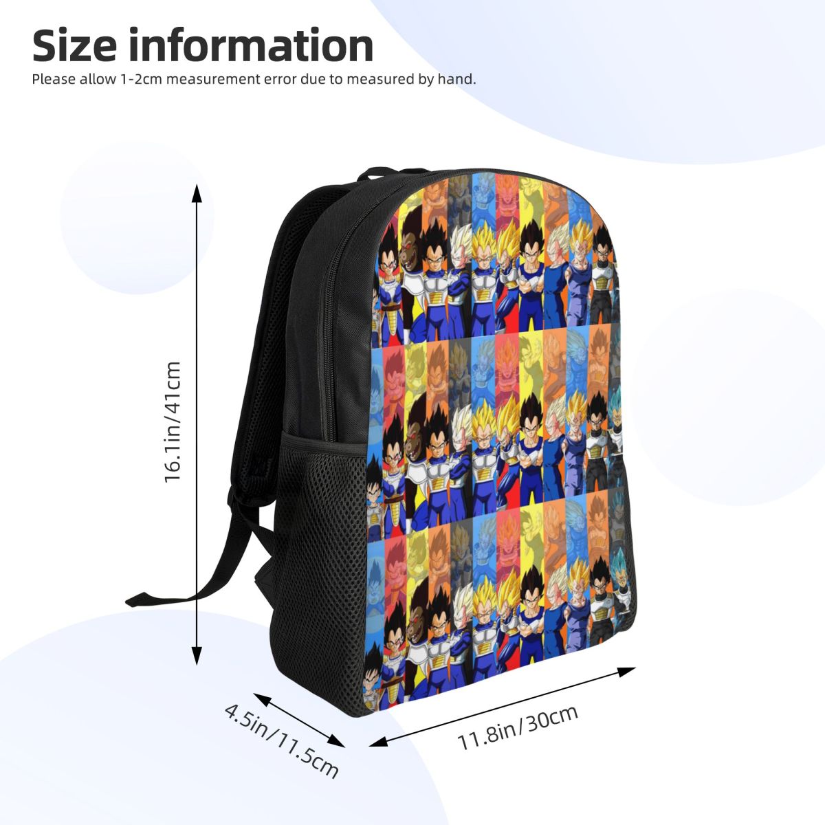 3D プリント ノベルティ V-Vegetaes バックパッ - Laptop Accessories For College のレビューと価格