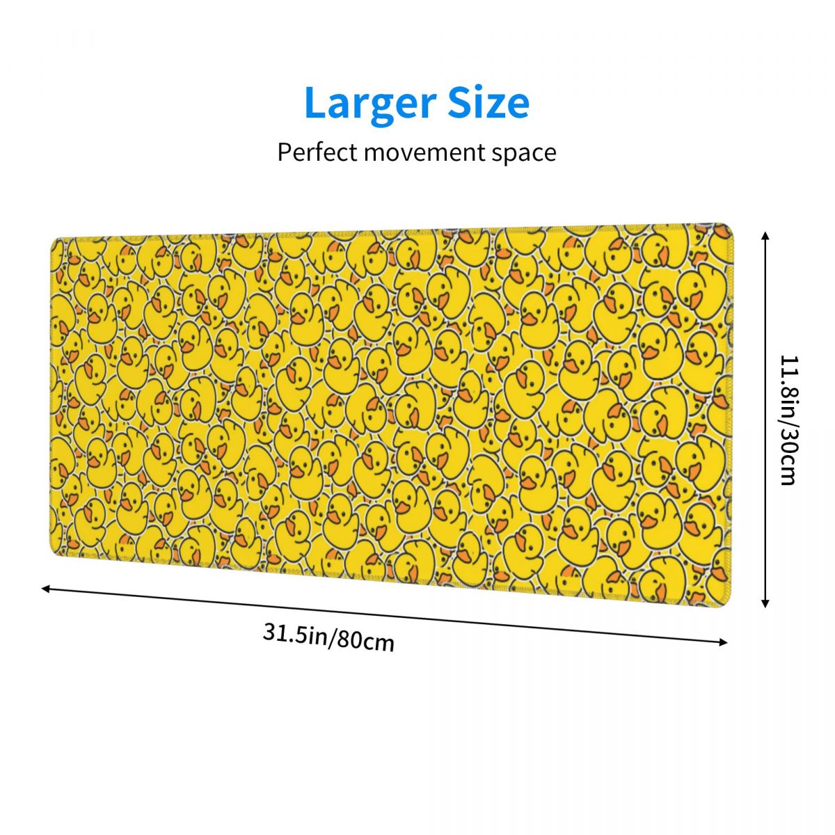 大型マウスパッド 黄色 クラシック ラバーダック ゲーマー用 - Yellow Laptop Accessories のレビューと価格